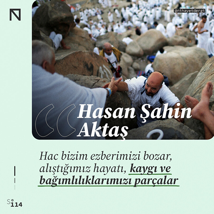 Hac bizim ezberimizi bozar