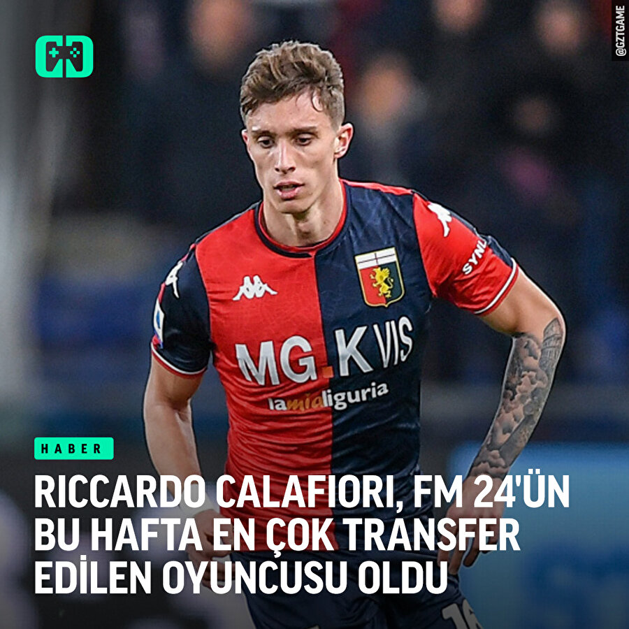 Yeni FM gözdesi Riccardo Calafiori