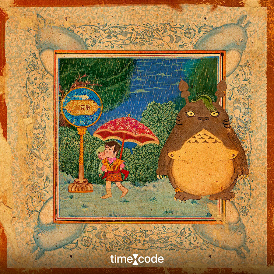  My Neighbor Totoro filmi minyatürde