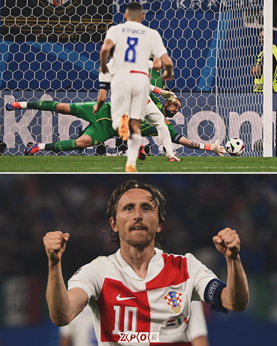 Turnuva tarihinin en yaşlı oyuncusu Luka Modric