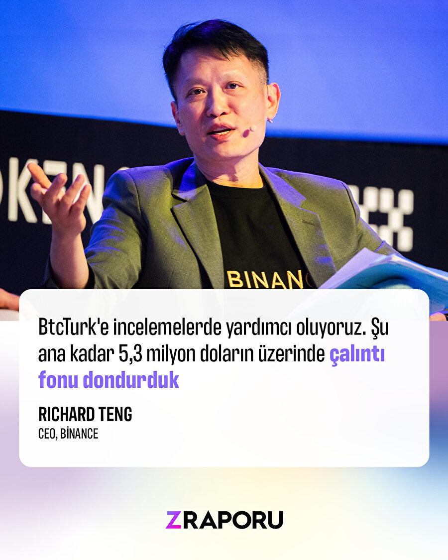 Binance CEO'sunda BtcTurk'e destek mesajı