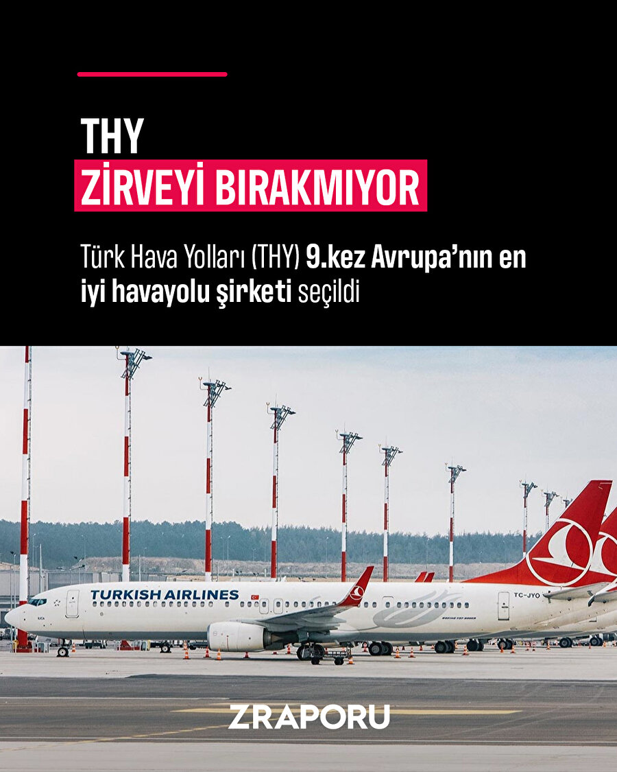 THY zirveyi bırakmıyor 