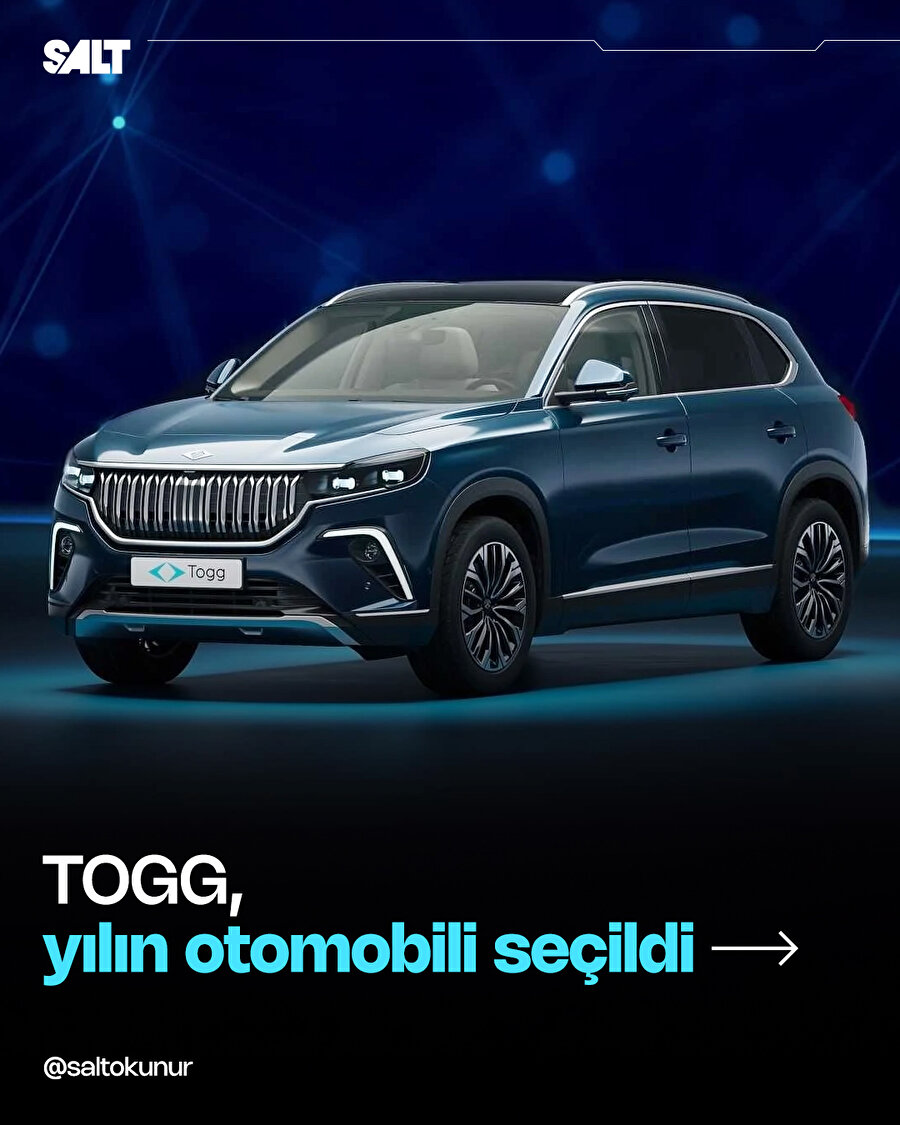 TOGG, yılın otomobili seçildi