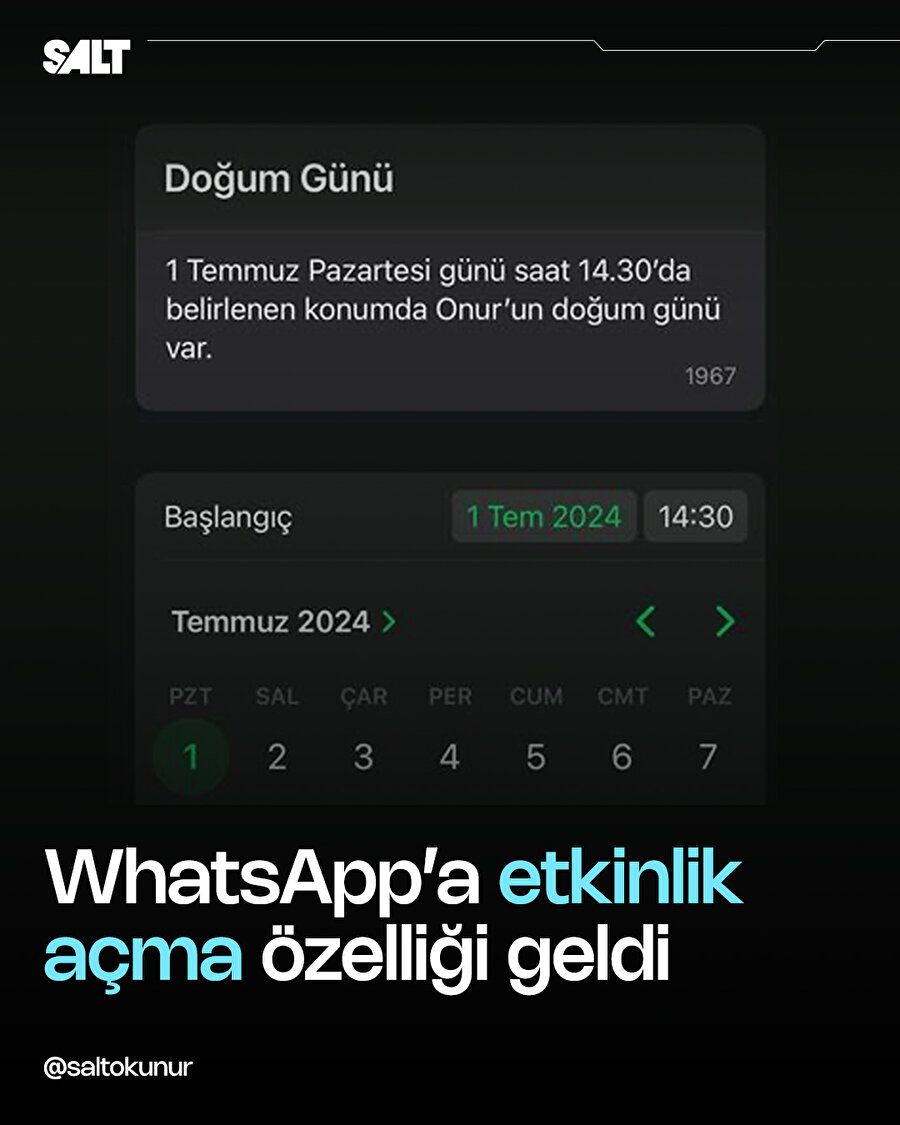 WhatsApp'a yeni özellik geldi