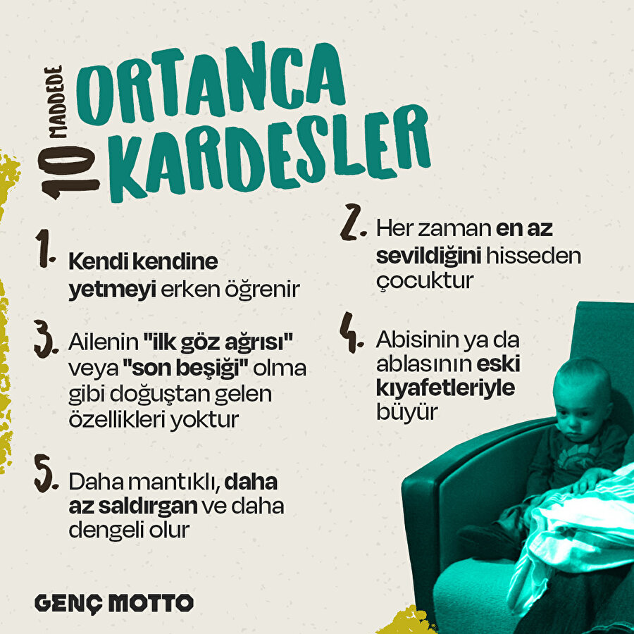 10 maddede ortanca kardeş