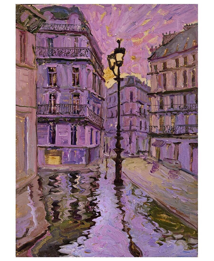 Pastel renklerin hakim olduğu ışıltılı sanat eserleri 🙌