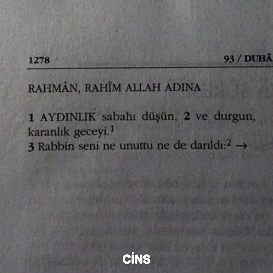 Cins Cuma hatırlatması 