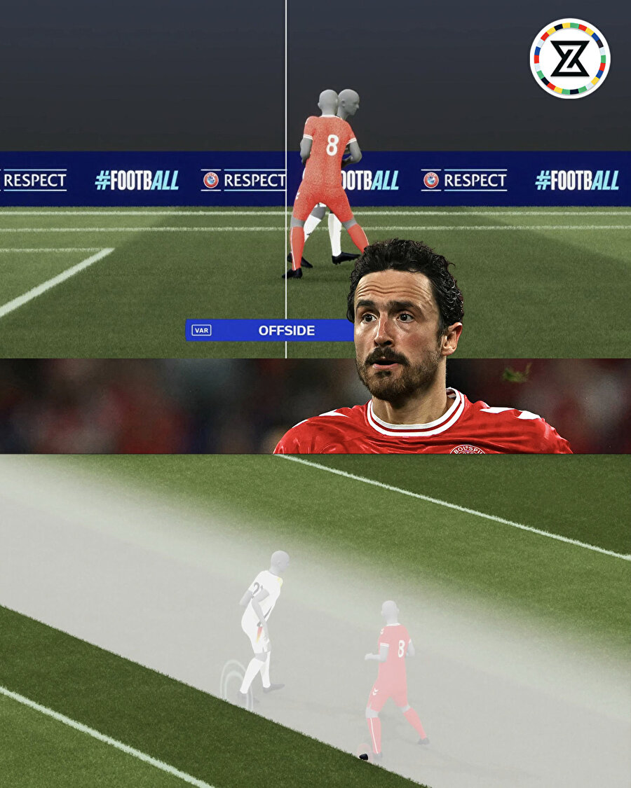 Danimarka'nın iptal edilen golü