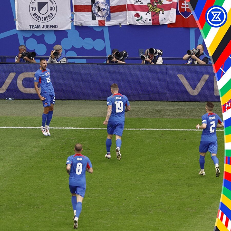 İlk gol Slovakya'dan