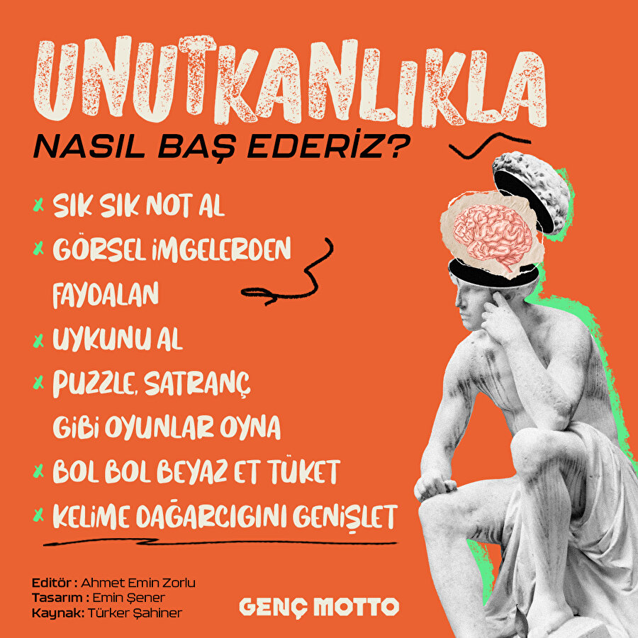 🤔 Unutkanlıkla baş etmenin yolları