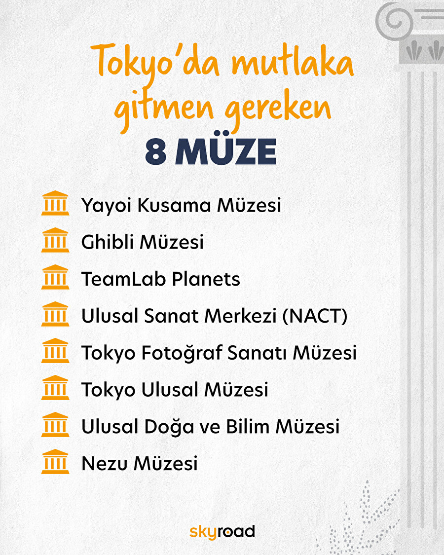 Tokyo'da mutlaka gitmen gereken 8 müze 🏛️