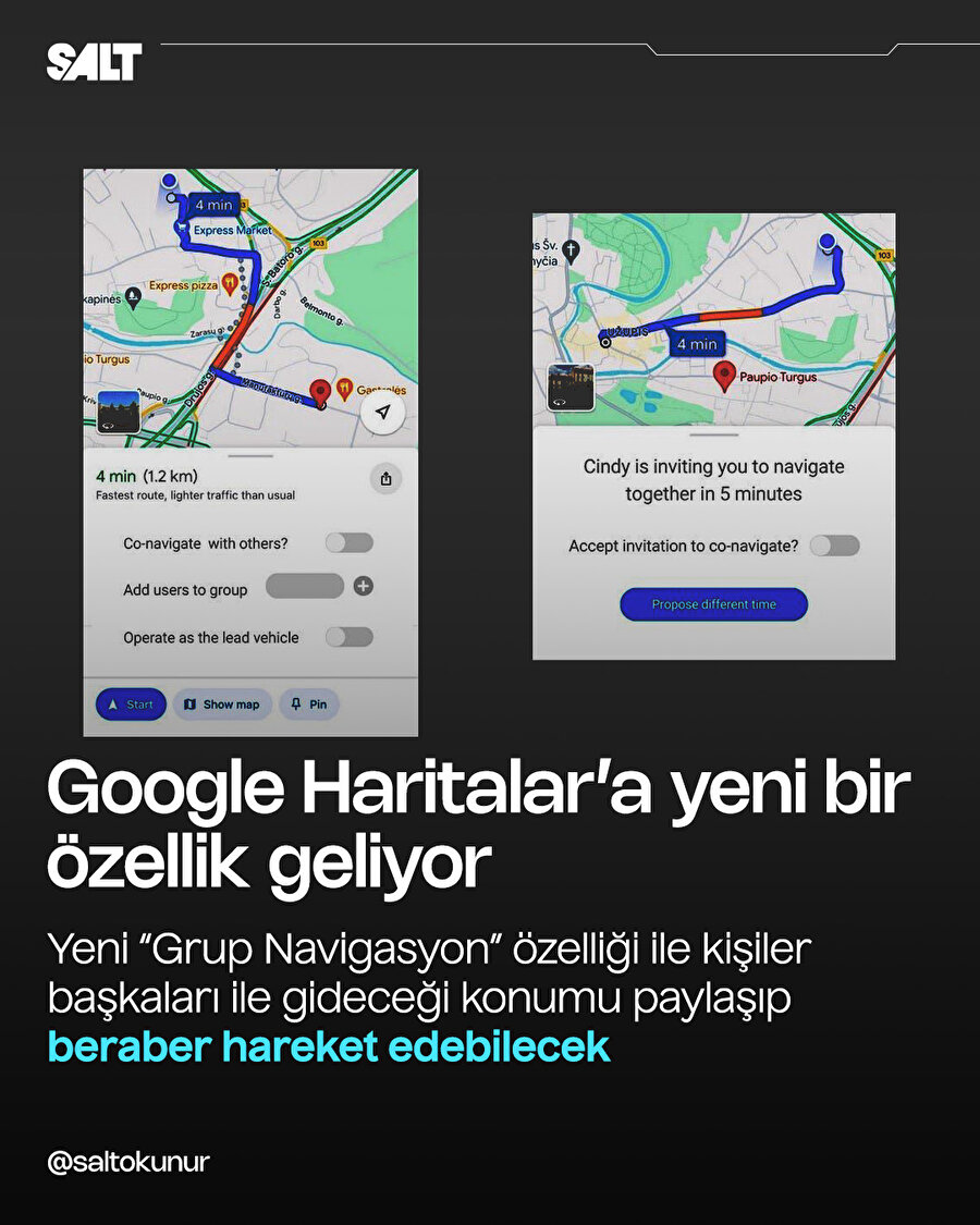 Google Haritalar'dan yeni özellik