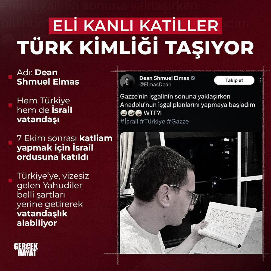 Türk kimlikli Siyonistlere dikkat