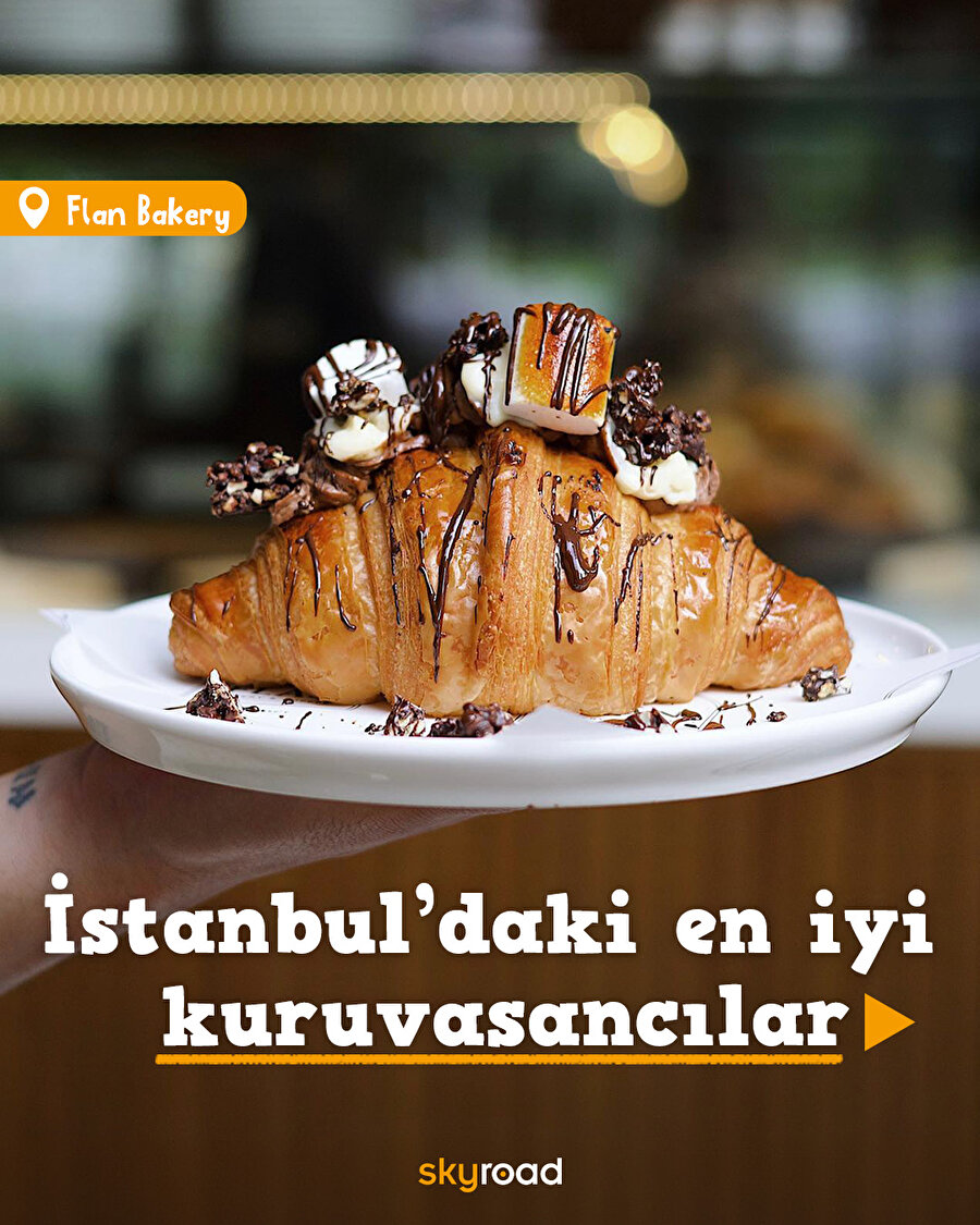  İstanbul'da en iyi kruvasancılar 📍🙌