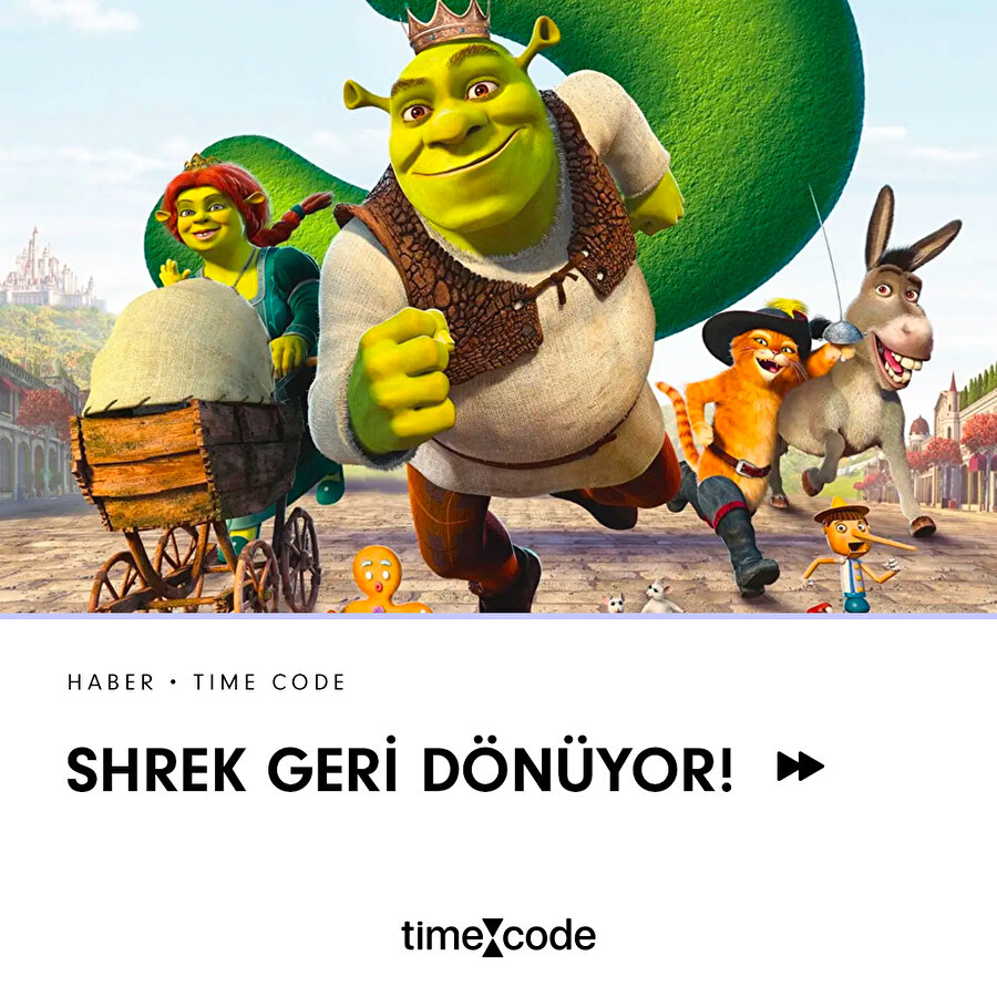 Shrek geri dönüyor