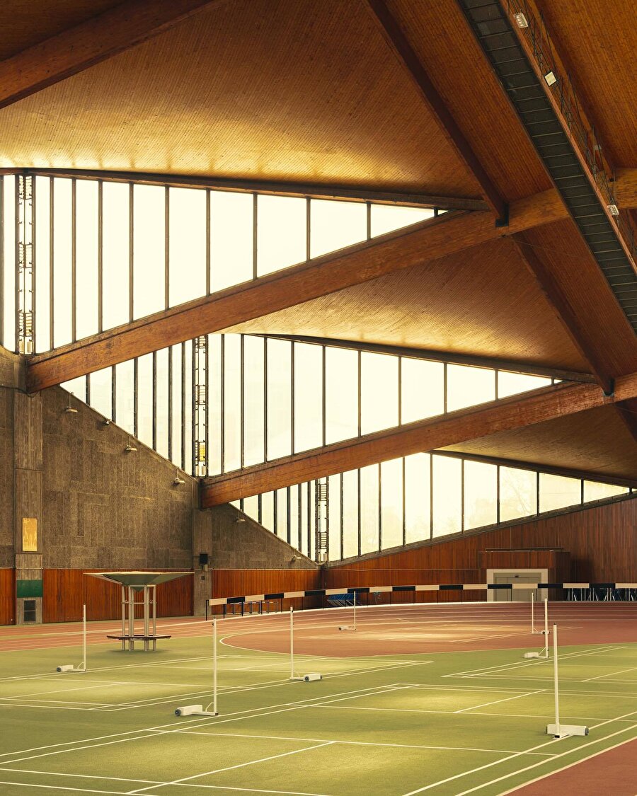 20.yüzyıl mimarisinden bir örnek: Jules La Doumègue Spor Salonu