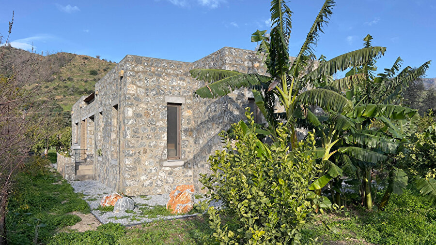 Doğayla iç içe bir yapı: Mazı Evi