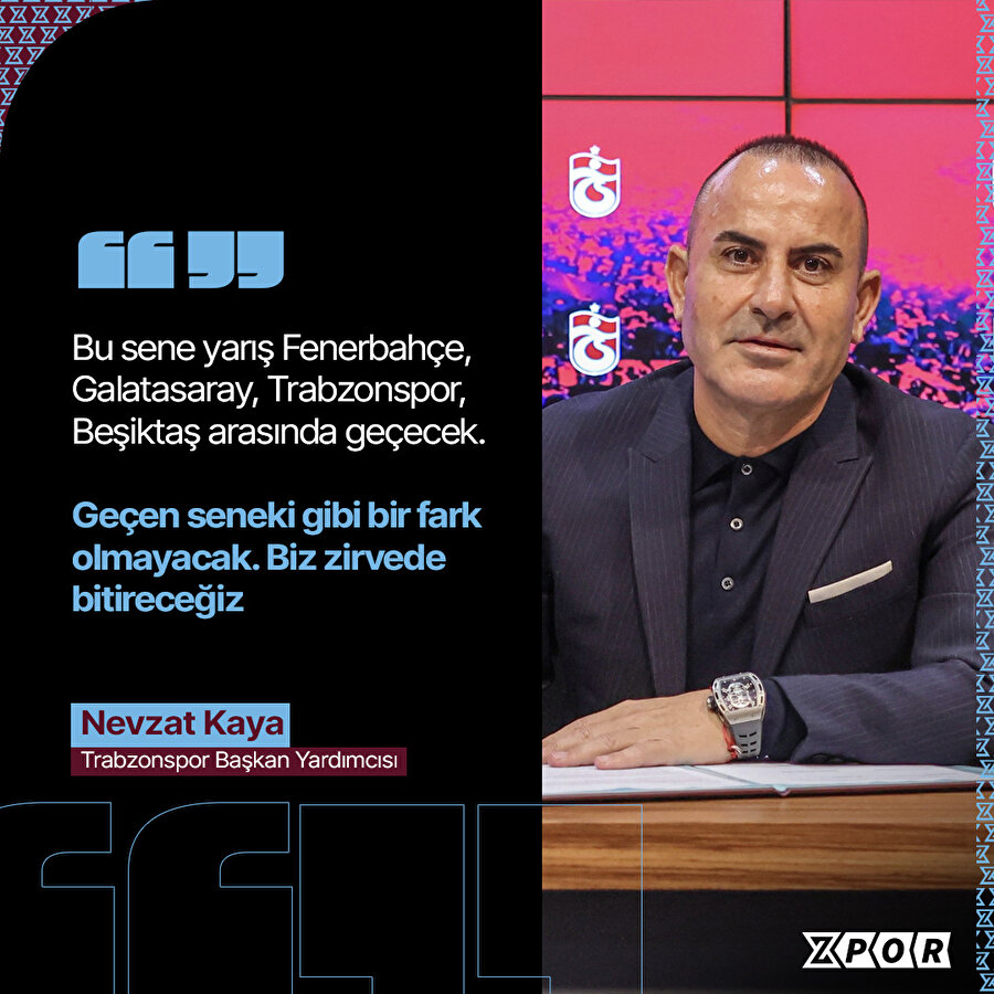 Trabzonspor Başkan Yardımcısı Nevzat Kaya'dan açıklamalar