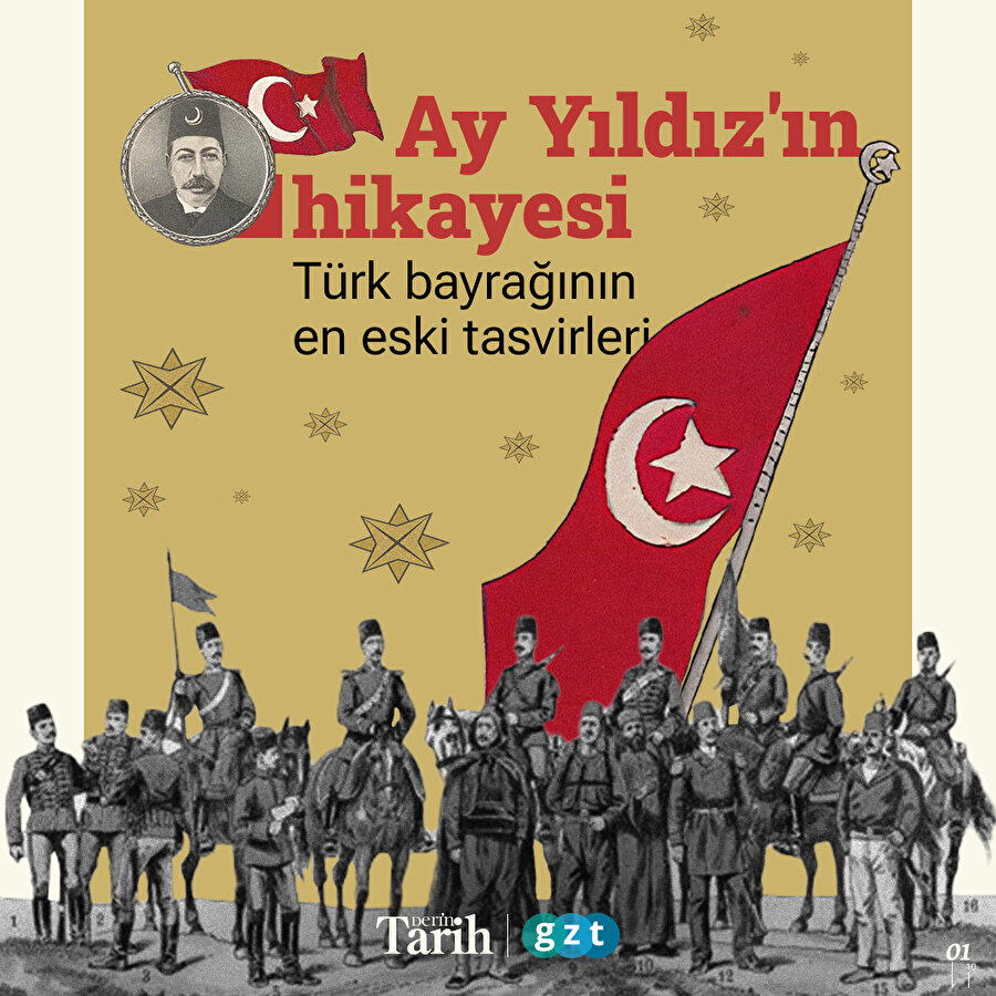 Türk bayrağının yüzlerce yıllık tarihi