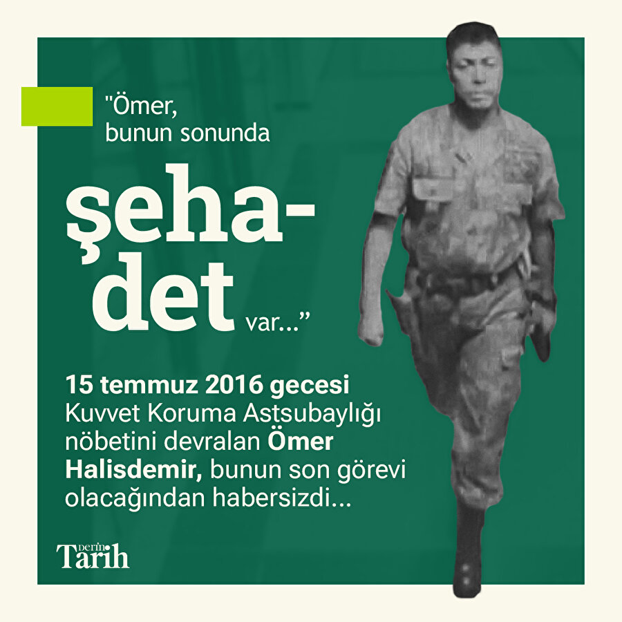 Ömer Halisdemir'in şehadete yürüyüşü