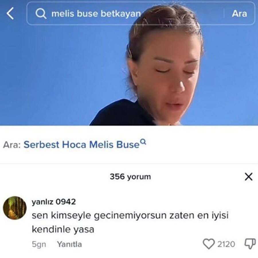 Herhangi bir tartışma içerisinde annem: