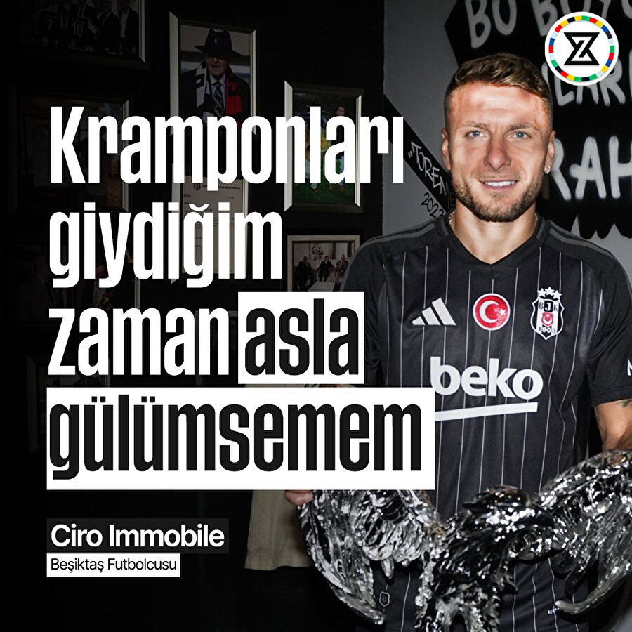 Immobile, işini ciddiyetle yapanlardan