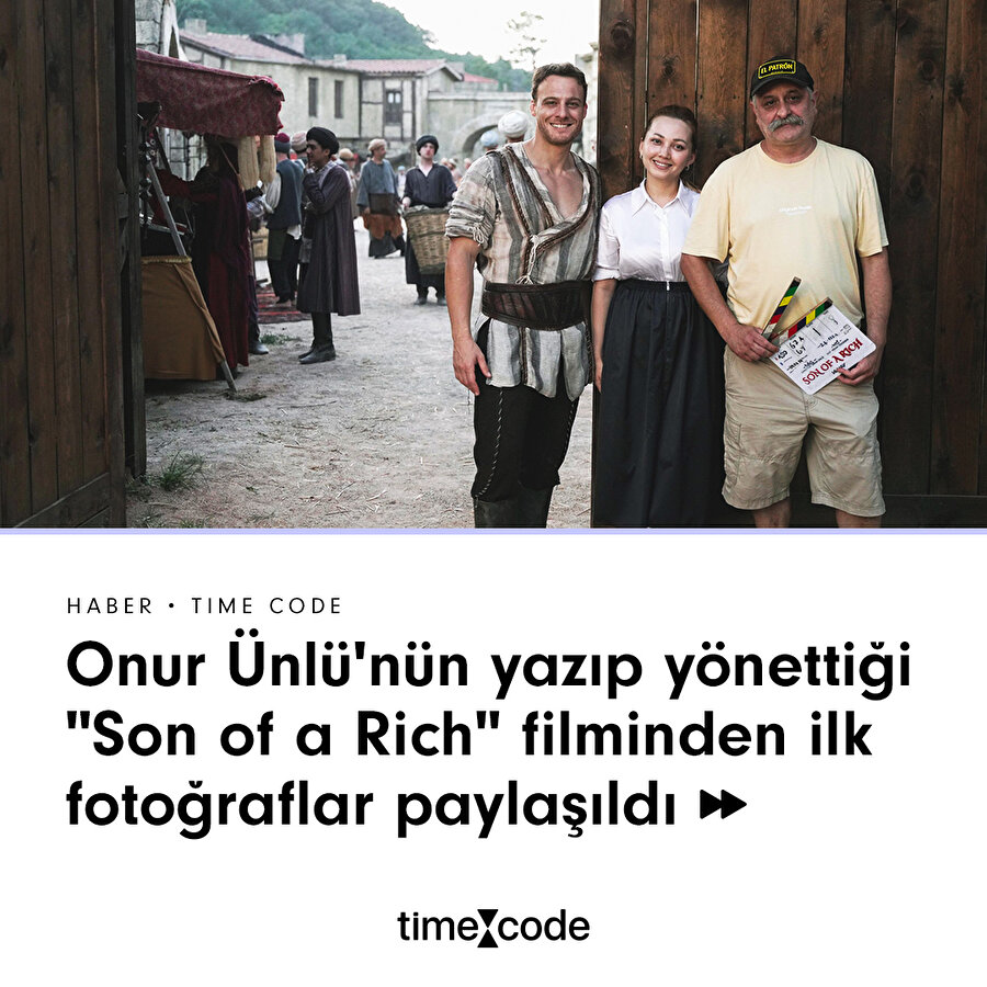 Onur Ünlü'nün yeni filminden ilk fotoğraflar