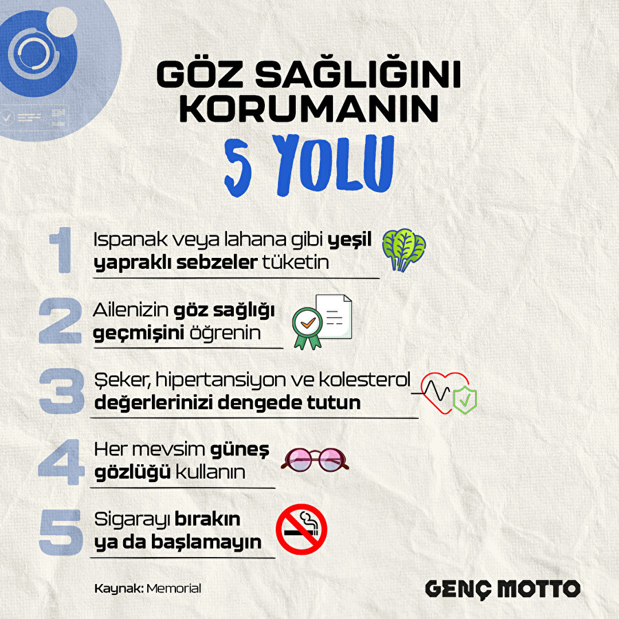 Göz sağlığını korumak için bunları yapmalısın 👀