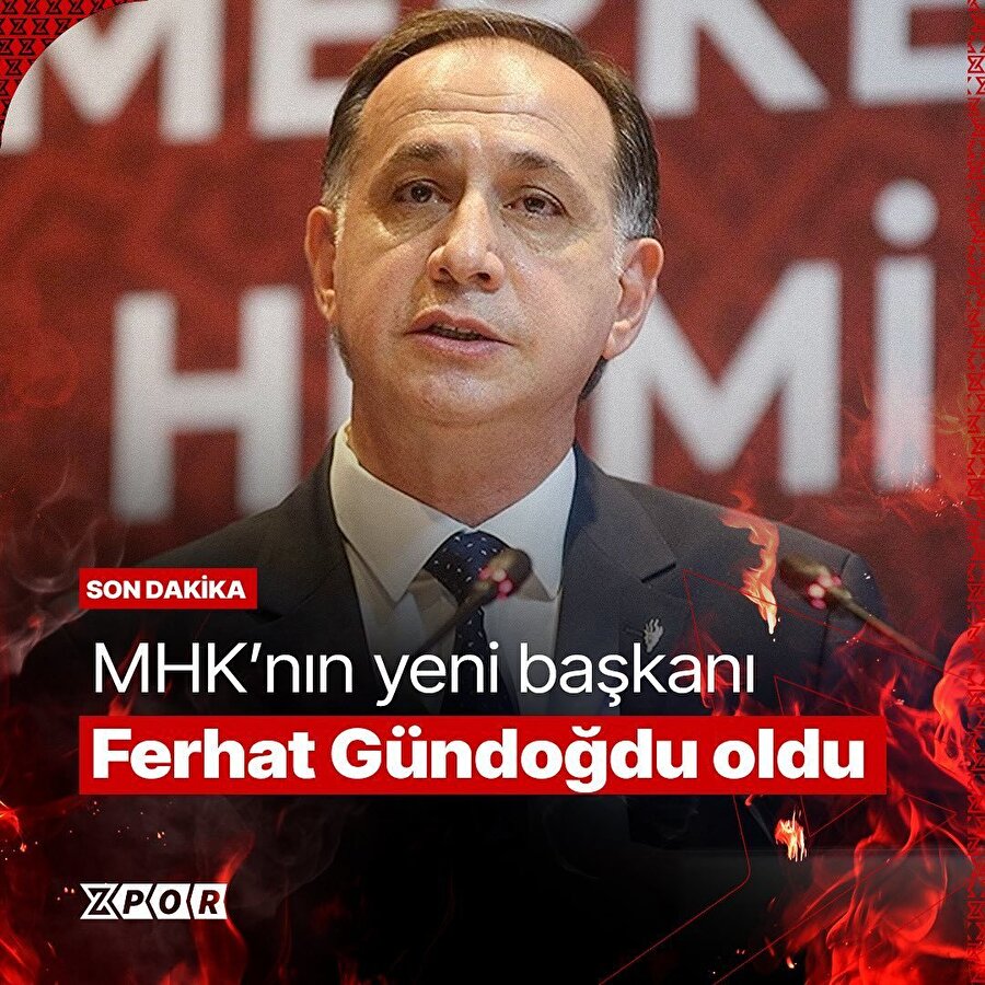 Yeni MHK Başkanı Ferhat Gündoğdu
