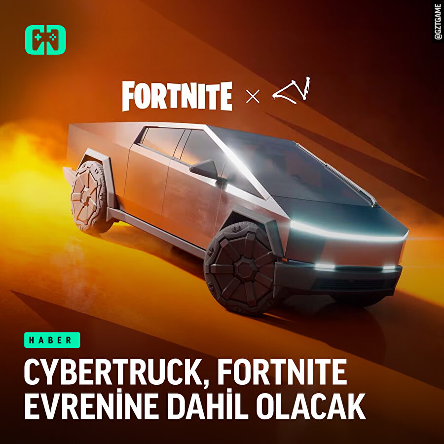 Cybertruck, Fortnite'a eklendi 