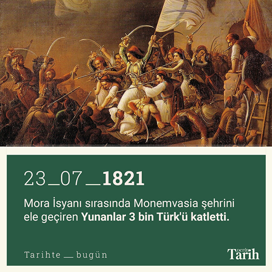 Mora İsyanı'nda katledilen Türkler