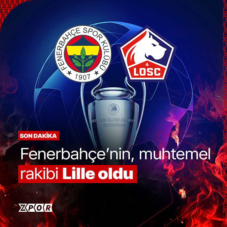 Fenerbahçe'nin muhtemel rakibi Lille