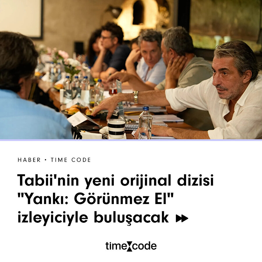 Tabii'nin yeni dizisi "Yankı: Görünmez El" izleyiciyle buluşacak