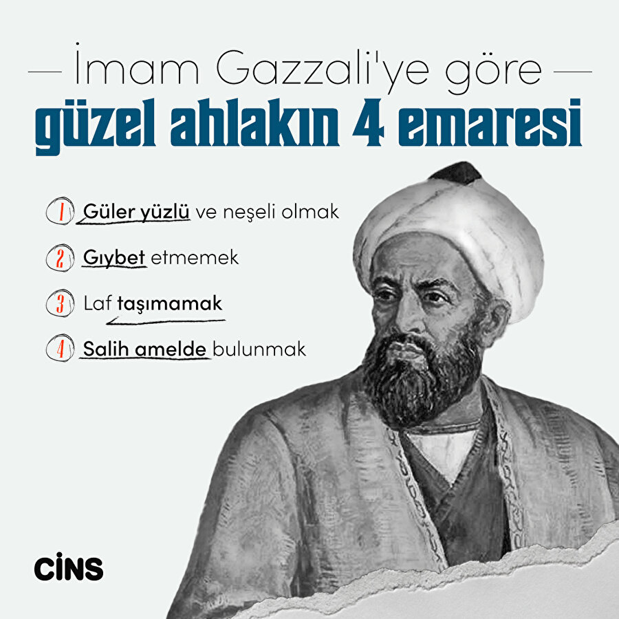 İmam Gazali'ye göre güzel ahlak