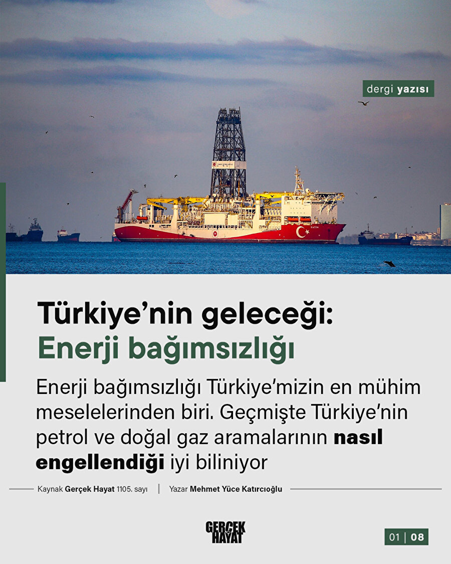 Türkiye enerji bağımsızlığında ilerliyor