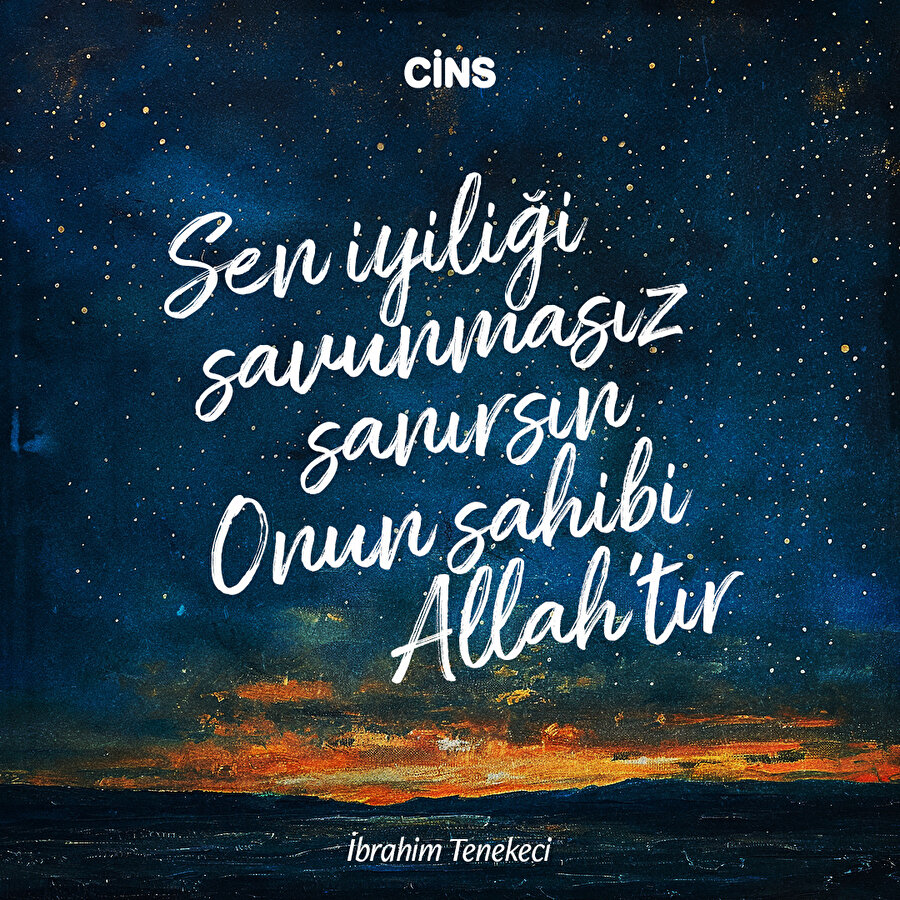 İyiliğin sahibi Allah'tır