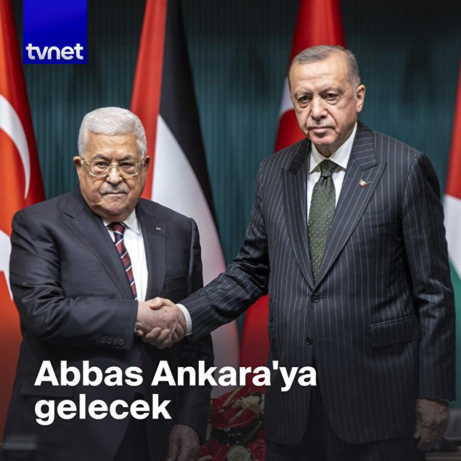 Filistin Devlet Başkanı Abbas Türkiye'ye geliyor