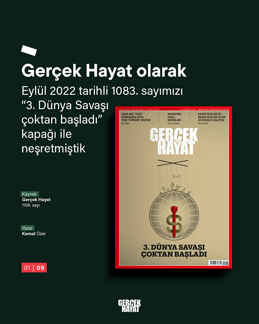 Üçüncü Dünya Savaşı çoktan başladı
