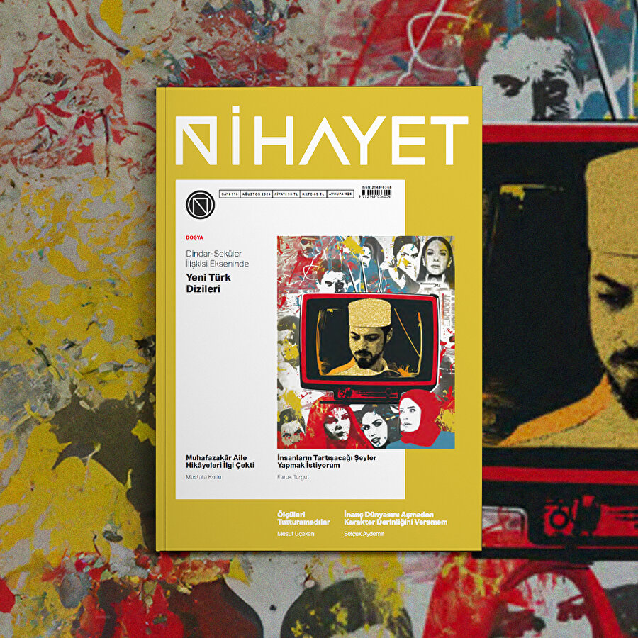Nihayet Dergi Ağustos kapağıdır 🎉