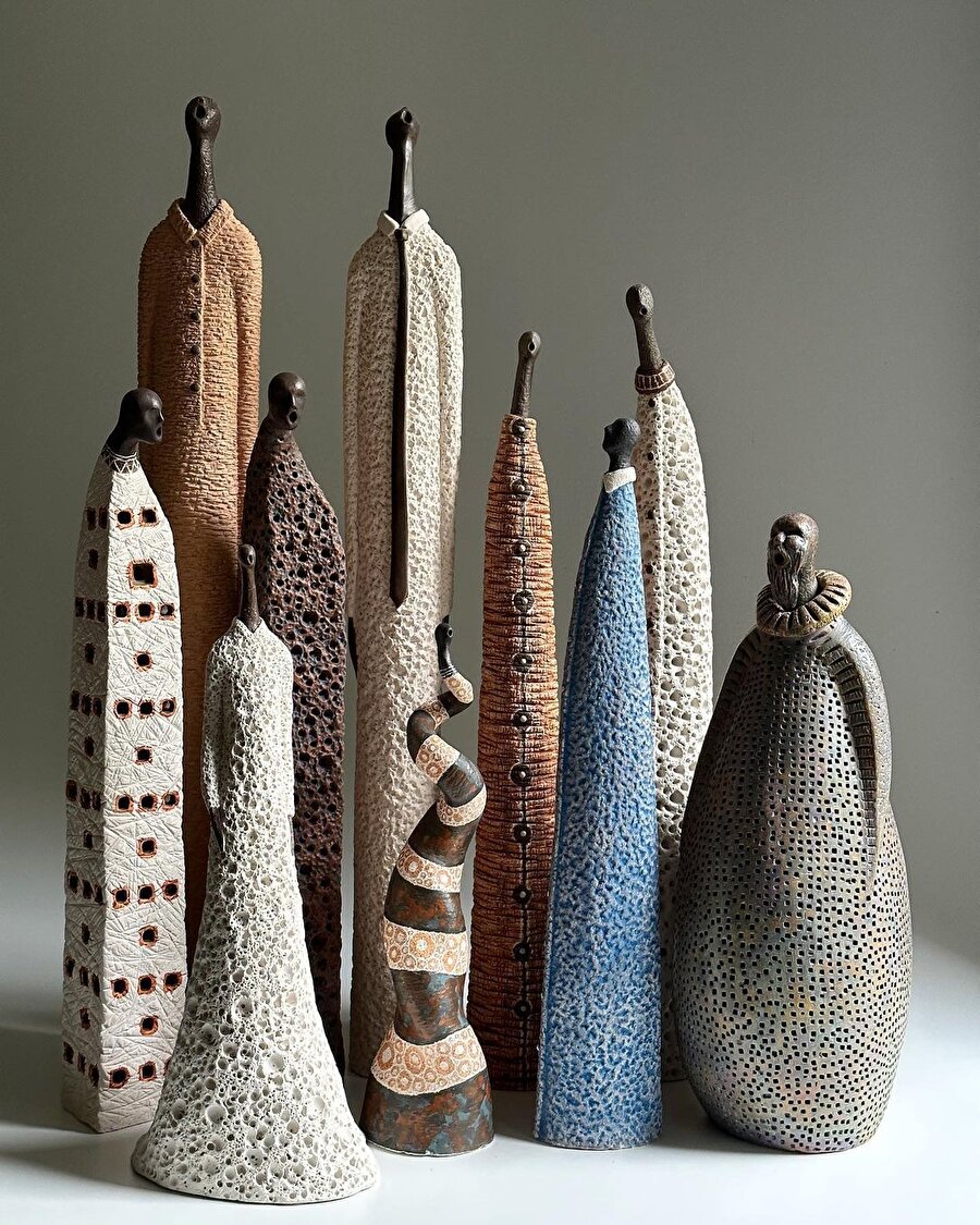 Carlos Cabo’nun hayal gücüyle seramik heykel çalışmaları ✨