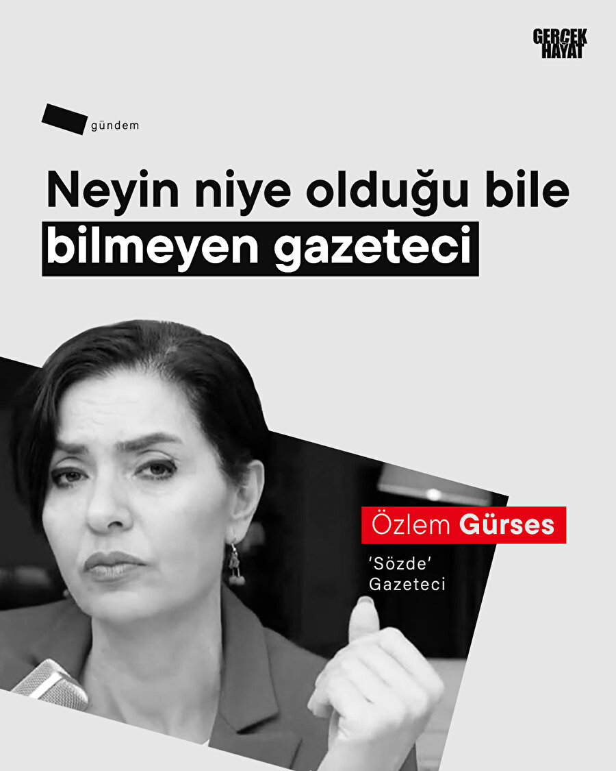 Sözde gazetecinin özgürlük çelişkisi