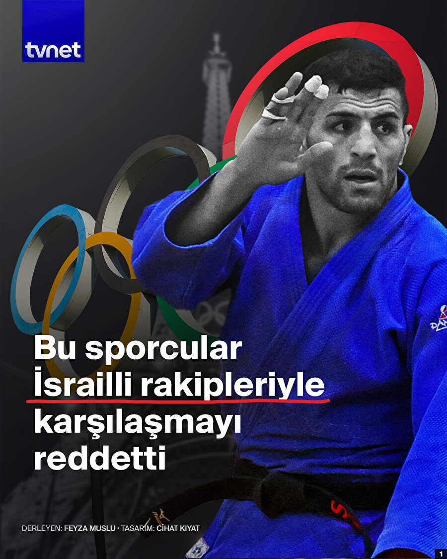 Olimpiyatlardaki sporcular İsrailli rakipleri ile yarışmayı reddediyor