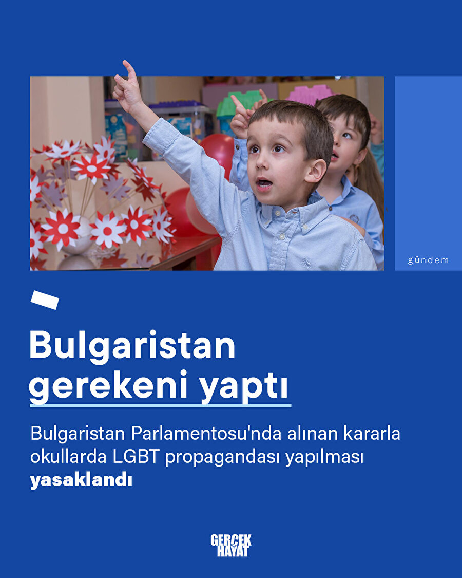 Bulgaristan okullarında LGBT yasaklandı