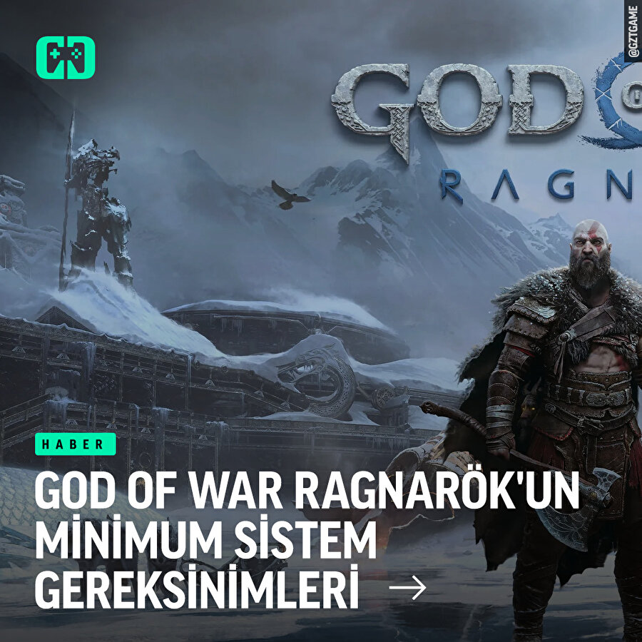 God of War Ragnarök'un sistem gereksinimleri belli oldu