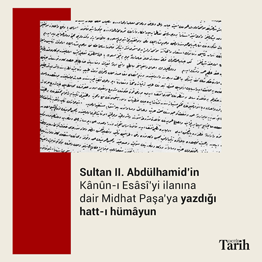 Kanun-ı Esasi'nin bilinmeyenleri