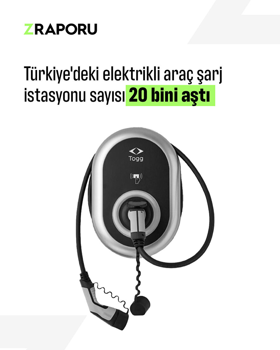 Türkiye'de şarj istasyonu sayısı her geçen gün artıyor