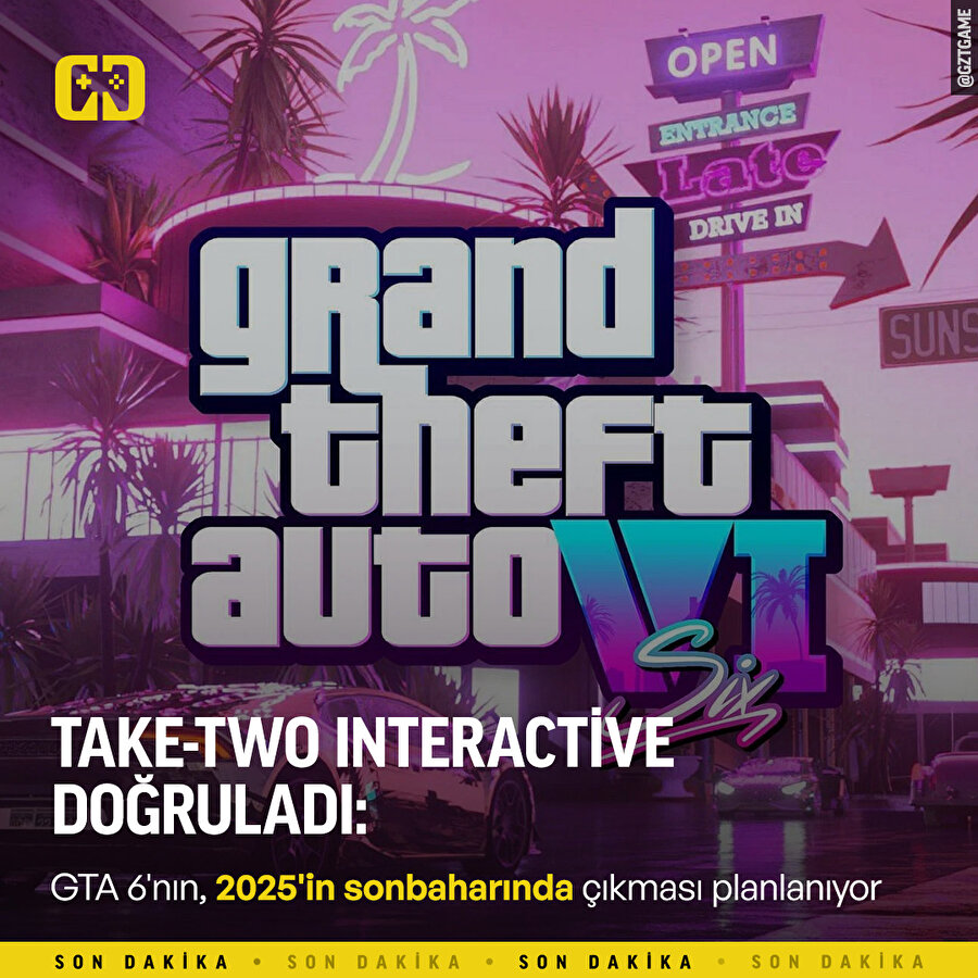 Take-Two doğruladı: GTA 6'nın tarihi belli oluyor