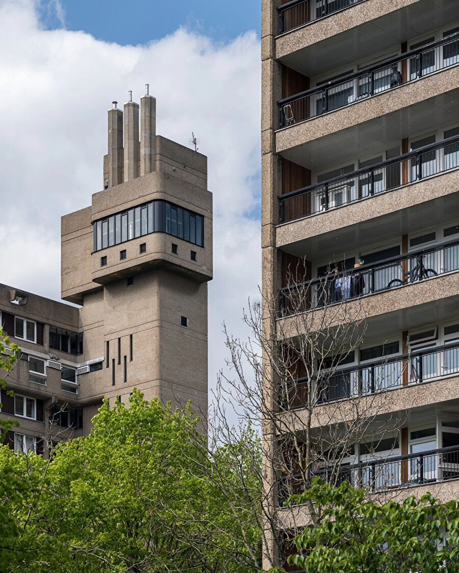 Modernist hareketin öncülerinden Goldfinger’in özgün tasarımı: Balfron Tower 