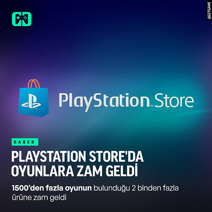 Playstation Store'a zam geldi
