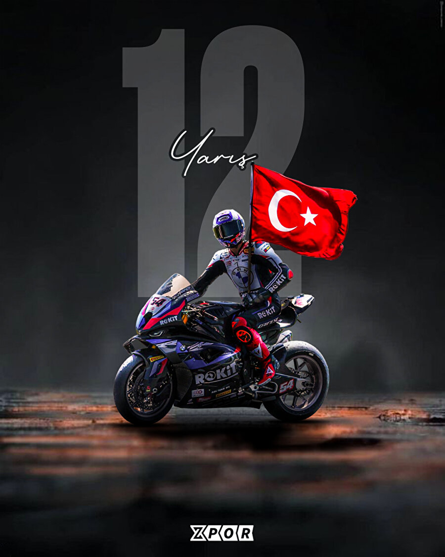 Superbike tarihinde üst üste 12. yarışını kazanan ilk sürücü 🏍️